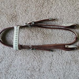 Western cowhide headstall